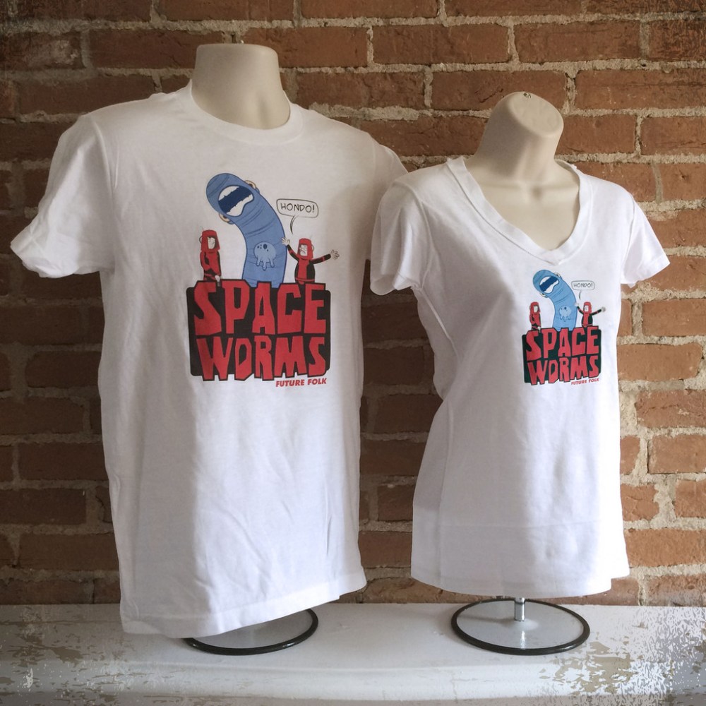 Space Worm Tshirt